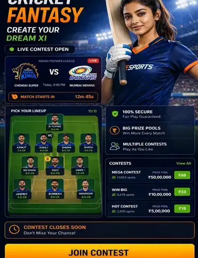 Mainratan (main ratan chart) fantasy cricket & matchday visual 3